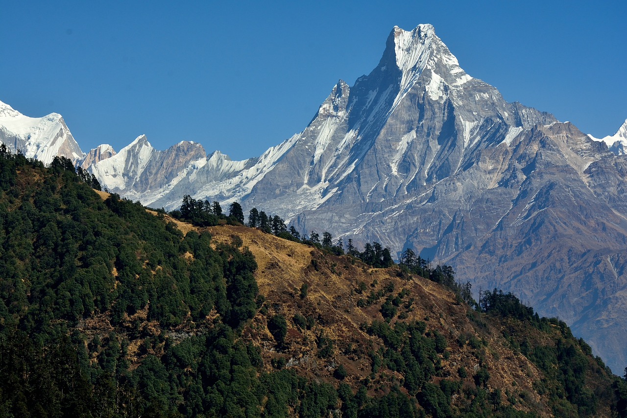 the beauty of the Himalayas